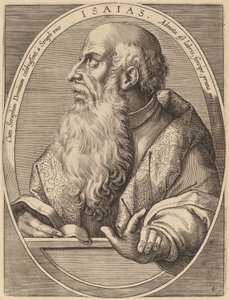 Jesaja von Theodor Galle after Jan van der Straet