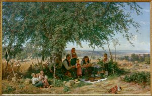 Mittagsgebet bei der Ernte von Theodor Schütz
