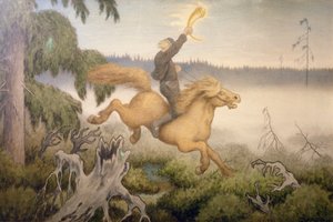 Das Goldene Horn von Theodor Kittelsen