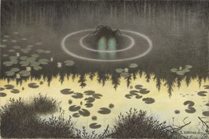 Der Wassergeist von Theodor Kittelsen