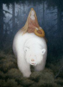 Weißer Bärenkönig Valemon von Theodor Kittelsen