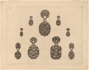 Schmuckornament von Theodor de Bry
