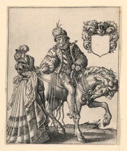Adliger und Dame