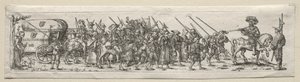 Soldaten auf dem Marsch
