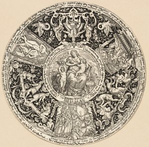 Die sieben Werke der Barmherzigkeit von Theodor de Bry