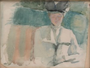 Porträt einer Dame, ca. 1898
