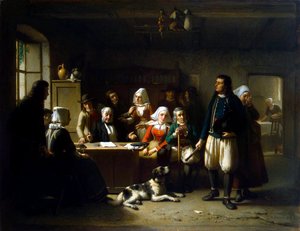 Nach der Öffnung des Testaments, 1869