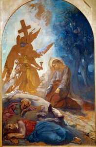 Jesus im Garten Gethsemane von Théodore Chassériau