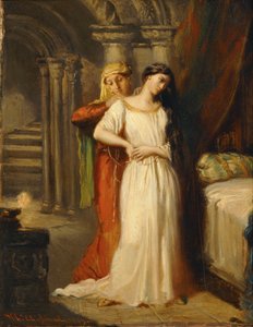 Das Zubettgehen von Desdemona von Théodore Chassériau