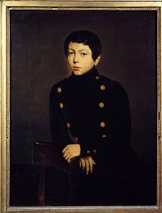 Porträt von Ernest Chasseriau, Schüler der Marineschule von Brest, Bruder des Künstlers