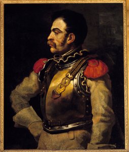 Ein Schütze, halbfigurig dargestellt von Theodore Gericault
