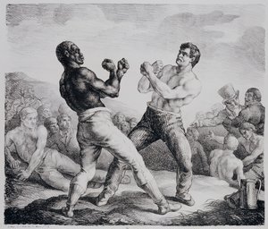 Boxer, 1818 von Theodore Gericault