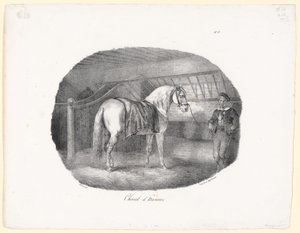 Hannoversches Pferd von Theodore Gericault