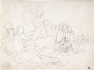 Gefallene Soldaten von Theodore Gericault
