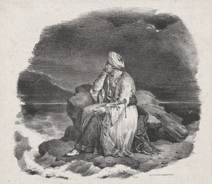 Ich träume von ihr in den tosenden Wellen, 1818