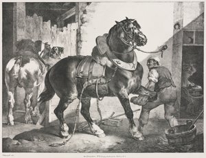 Der französische Marschall von Theodore Gericault