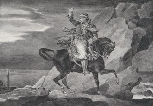 Der Giaour, 1820 von Theodore Gericault