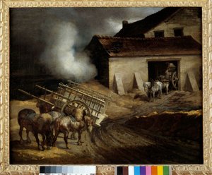 Der Gipsbrennofen von Theodore Gericault