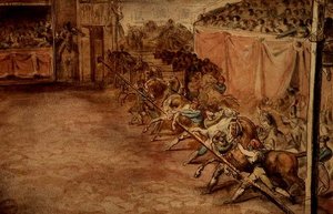Das Rennen auf dem Corso von Theodore Gericault