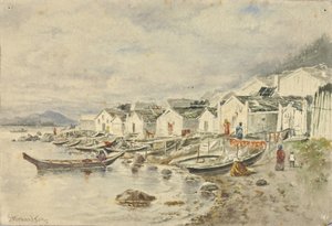 Das Ranch Native Village, Sitka, 1884