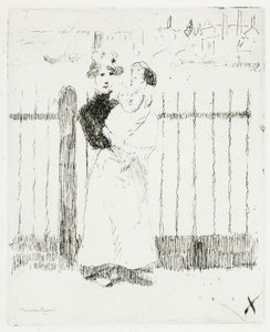 Emma und ihr Baby, Chelsea Embankment