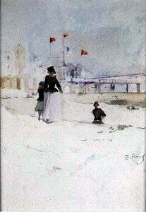 Am Strand von Theodore Roussel