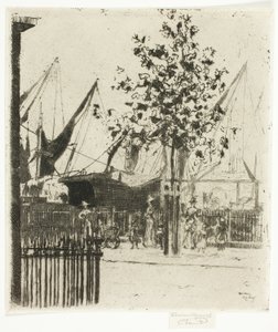 Die Ecke der Luna-Straße, Chelsea Embankment