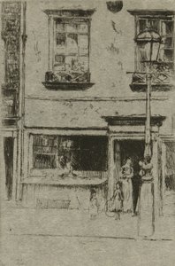 Der kleine Fischladen, Chelsea Embankment