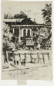 Die Sägemühle, Putney von Theodore Roussel