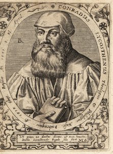 Conrad Lycosthenes von Theodore de Bry