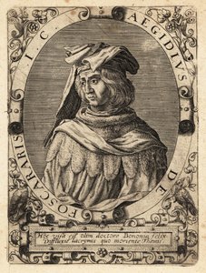 Egidio Foscherari, gest. 1289, italienischer Jurist von Theodore de Bry