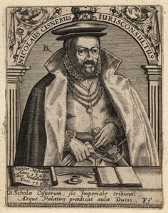 Nikolaus Cisnerus von Theodore de Bry