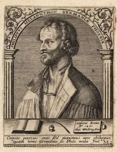 Philipp Melanchthon von Theodore de Bry