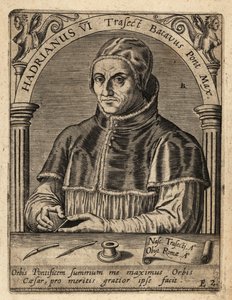 Papst Adrian VI von Theodore de Bry