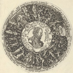 Porträt von Wilhelm I. von Oranien, aus einer Serie von Tazza-Designs