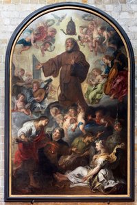 Die Erhöhung oder Verherrlichung des heiligen Franz von Paula, Theodoor Van Thulden