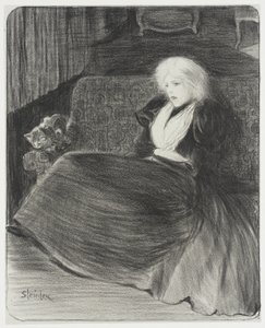 Zartes Lied von Théophile Alexandre Steinlen