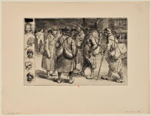 [Urlauber, Nr. 1] von Théophile Alexandre Steinlen