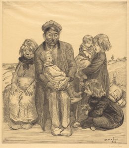 Arme Leute von Théophile Alexandre Steinlen