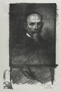 Selbstporträt von Théophile Alexandre Steinlen