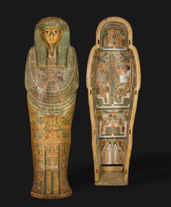 Sarg von Bakenmut, späte 21. bis frühe 22. Dynastie, um 1000-900 v. Chr. von Third Intermediate Period Egyptian