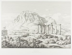 Korinth: Tempel des Neptun und der Akrokorinth