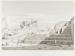Die Akropolis, Athen: Die Pnyx, Areopag, Akropolis und Berg Hymmettos