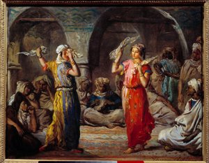 Orientalismus: „Tanz der Tücher: Marokkanische Tänzerinnen“