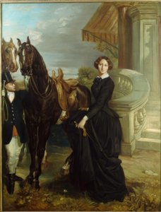 Porträt der Gräfin von Ranchicourt von Théodore Chassériau