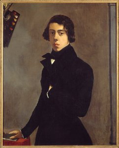 Selbstporträt des Künstlers von Théodore Chassériau