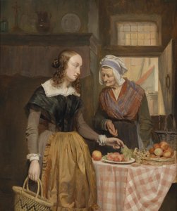 Die Obstverkäuferin