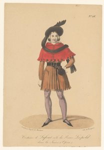 Marcelin Lafont in der Rolle des Prinzen Leopold in der Oper La Juive von Théodore Lejeune