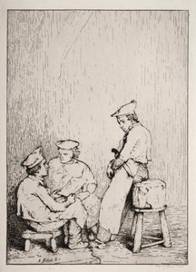 Die Karte von Auguste Theodule Ribot