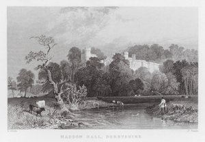 Haddon Hall, Derbyshire (Gravur)